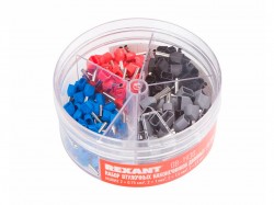Набор втулочных наконечников двойных REXANT (ТE-200)
