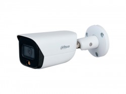 IP камера Dahua DH-IPC-HFW3449EP-AS-LED-0360B (4MP/3.6mm/0.003Lux/SmartH.265+/Full-color/Warm-LED 30m/WizSense/IP67/Audio/PoE)