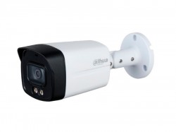 HDCVI камера Dahua DH-HAC-HFW1239TLMP-A-LED-0280B-S2 Full-color Starlight (2MP/2.8mm/Audio/LED40m/IP67/Metal+Plastic)