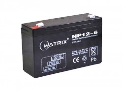 Аккумулятор MATRIX NP12-6 6В 12А*ч