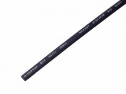 Термоусадка клеевая REXANT 6.0/2.0мм, черная (упак. 10 шт. по 1 м) 20-6008