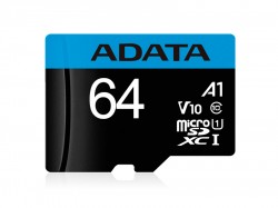 micro SDXC Card ADATA 64GB UHS-I Class10 A1