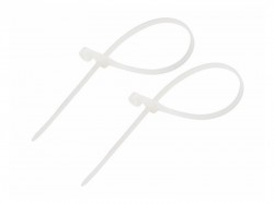 Стяжка нейлоновая под винт REXANT 150х3,6мм, серая 07-0154-3