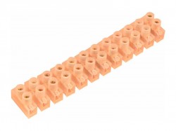 Колодка клеммная REXANT винтовая КВ-4 (1.5-4мм2), ток 3А 07-5004