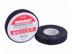 Изолента ХБ REXANT 18мм х 0.35мм х 15м, 09-2401