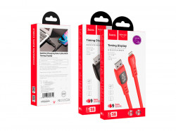 HOCO S6 для передачи данных и зарядки USB-Lightning, 2.4A, 1.2м, черный
