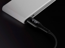 HOCO S6 для передачи данных и зарядки USB-Lightning, 2.4A, 1.2м, черный