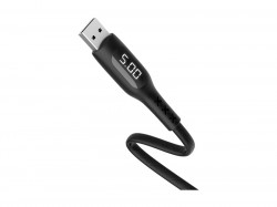 HOCO S6 для передачи данных и зарядки USB-microUSB, 2.4A, 1.2м, черный