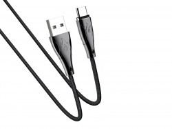 HOCO U75 Blaze для передачи данных и зарядки USB-Type-C, магнитный коннектор, 3A, 1.2м, черный