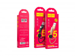 HOCO X35 Premium USB-Lightning для передачи данных и зарядки, 2.4А, 0.25m, black