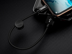 HOCO X35 Premium USB-Type-C для передачи данных и зарядки, 2.4А, 0.25m, black