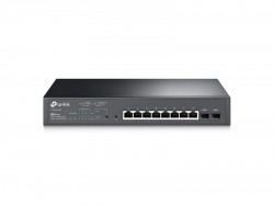 Коммутатор сетевой PoE TP-LINK Omada SG2210MP  8xPoE 1000Mb/s управляемый