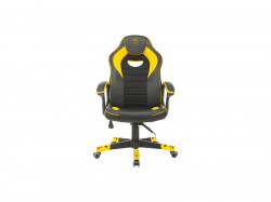 Кресло игровое Zombie GAME 16 черный/желтый