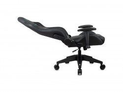 Кресло игровое KNIGHT OUTRID SMILE черный с подголовником [ID: 1914989]