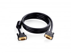 Кабель UGREEN VG101 VGA- VGA, 1,5м, чёрный 11630