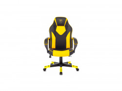 Кресло игровое Zombie GAME 17 черный/желтый