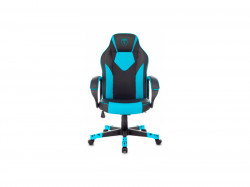Кресло игровое Zombie GAME 17 черный/синий