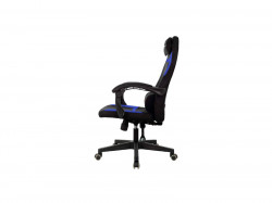Кресло игровое Zombie MASTER черный/синий