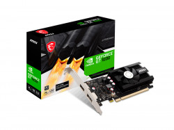 Видеокарта MSI GeForce GT 1030 4GD4 LP OC 4GB DDR4 / 64-bi Видеокарта MSI GeForce GT 1030 4GD4 LP OC 4GB DDR4 / 64-bi