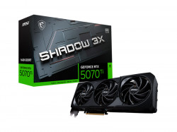 Видеокарта MSI GeForce RTX 5070 Ti 16G SHADOW 3X OC Видеокарта MSI GeForce RTX 5070 Ti 16G SHADOW 3X OC