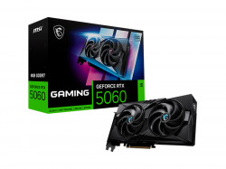 Видеокарта MSI GeForce RTX 5060 8G GAMING OC PCI-E 5.0 Видеокарта MSI GeForce RTX 5060 8G GAMING OC PCI-E 5.0