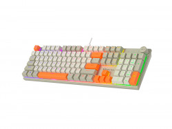 Проводная клавиатура Meetion MK009RDP  light RUA