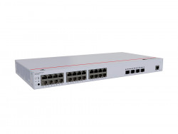 Коммутатор сетевой PoE Huawei S220-24P4X (4xUpLink 10Gb/s, 24xPoE+ 1Gb/s, 128Gb/s) 400W