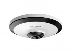 HDCVI камера Dahua DH-HAC-EW2401P-0140B-S2 Fisheye (4MP/1,4mm/SmartIR 10m,audio, WDR120dB, metal+plastic)