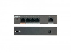 Коммутатор сетевой Dahua DH-PFS3005-4ET-60
