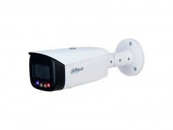 IP камера Dahua DH-IPC-HFW3849T1P-AS-PV-0280B Full-color WizSense(8MP/2.8mm/WDR120dB/0.007lux/IP67/LED 40m, microSD/Built-in microphone/Audio/Siren)
