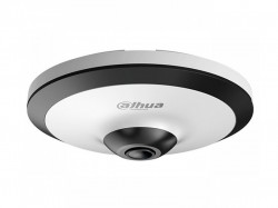 HDCVI камера Dahua DH-HAC-EW2501P-0140B Fisheye (5MP/1,4mm/SmartIR 10m,audio, WDR120dB, Starlight, metal+plastic)