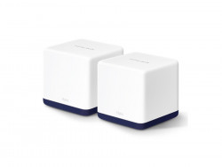 Mesh-система Wi-Fi MERCUSYS Halo H50G (2-pack) (AC1900/ 2,4ГГц до 600 Мбит/с/ 5 ГГц до 1,2 Гбит/с/ до 350 м²/ 3×WAN/LAN 1 Гбит/с)