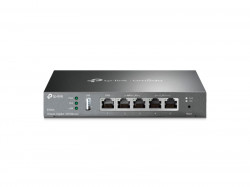 Маршрутизатор VPN Omada TP-LINK ER605 (1×WAN 1 Гбит/с + 2×LAN 1 Гбит/с + 2×WAN/LAN 1 Гбит/с/ 1× порт USB 2.0 с поддержкой USB LTE-модема)