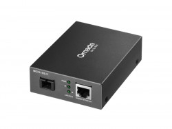 Медиаконвертер двунаправленный Omada TP-LINK MC212CS-2 (WDM/ 1×SC/UPC 1 Гбит/с/ 1×RJ45 1 Гбит/с/ Auto-MDI/MDIX/ до 2 км/ 1310nm TX, 1550nm RX)