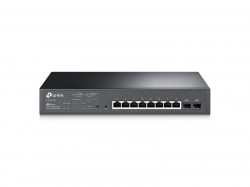Коммутатор POE Omada TP-LINK SG2210MP (8×POE+ 1Гбит/ 2×SFP 1Гбит/ 20 Гбит/с/ Auto MDI/MDIX/ Cloud/ Omada SDN/ L2+/ 150W)